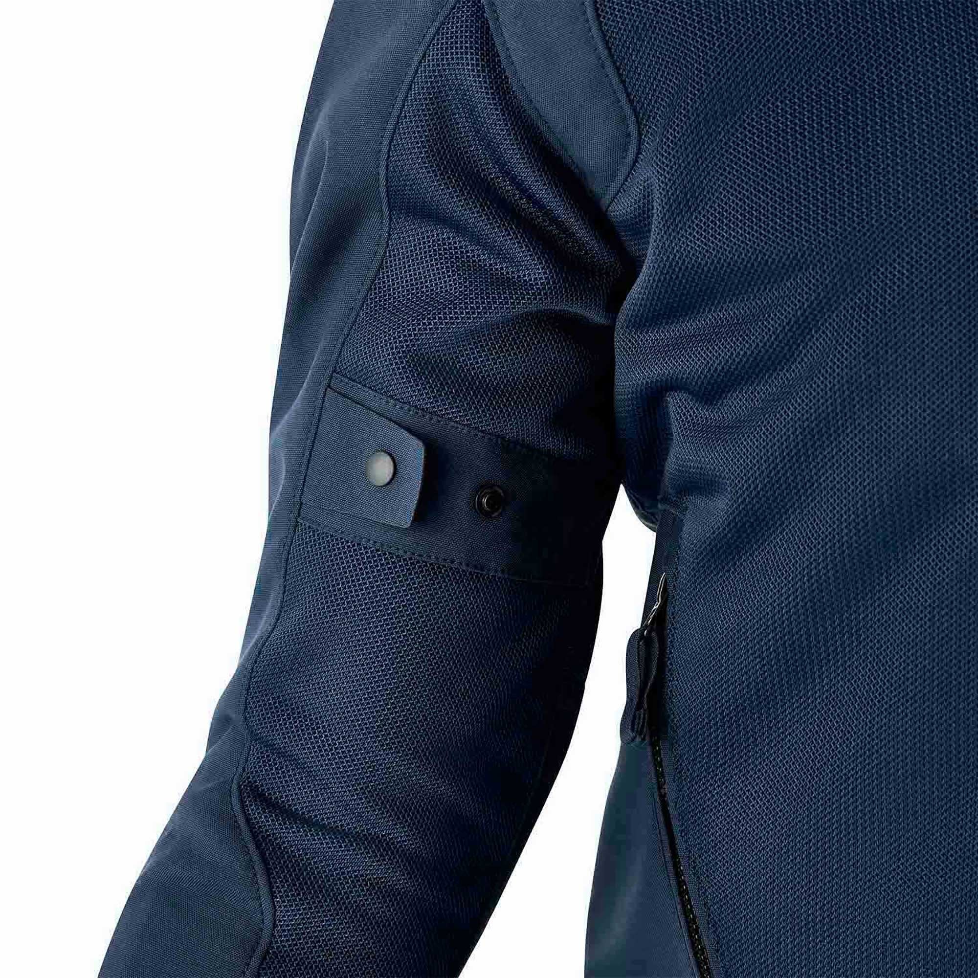 RST Motorcycle Vented Textile Jacket - Spectre Air D3O Armour (Navy)