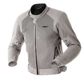 RST Motorcycle Vented Textile Jacket - Spectre Air D3O Armour (Silver)
