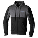 RST Motorcycle Riding Hoodie - Zip Through Team CE (Black / Grey)