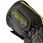 RST S1 V2 CE Motorcycle Road | Sports Leather Gloves (Black / Flo Yellow)