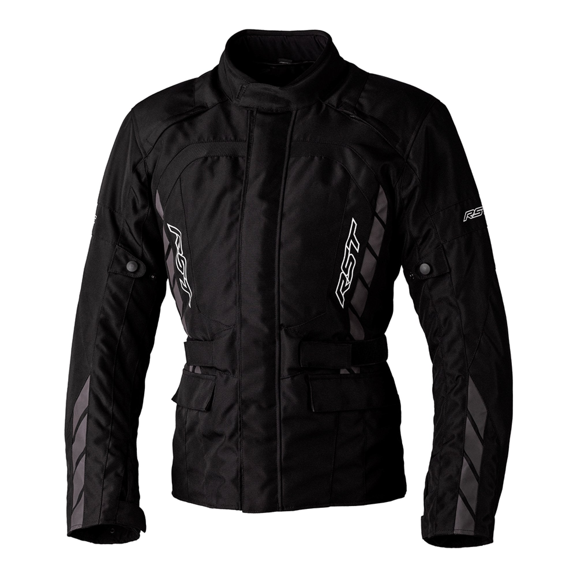 RST Motorcycle Touring Textile Jacket - Alpha 5 CE (Black / Black)