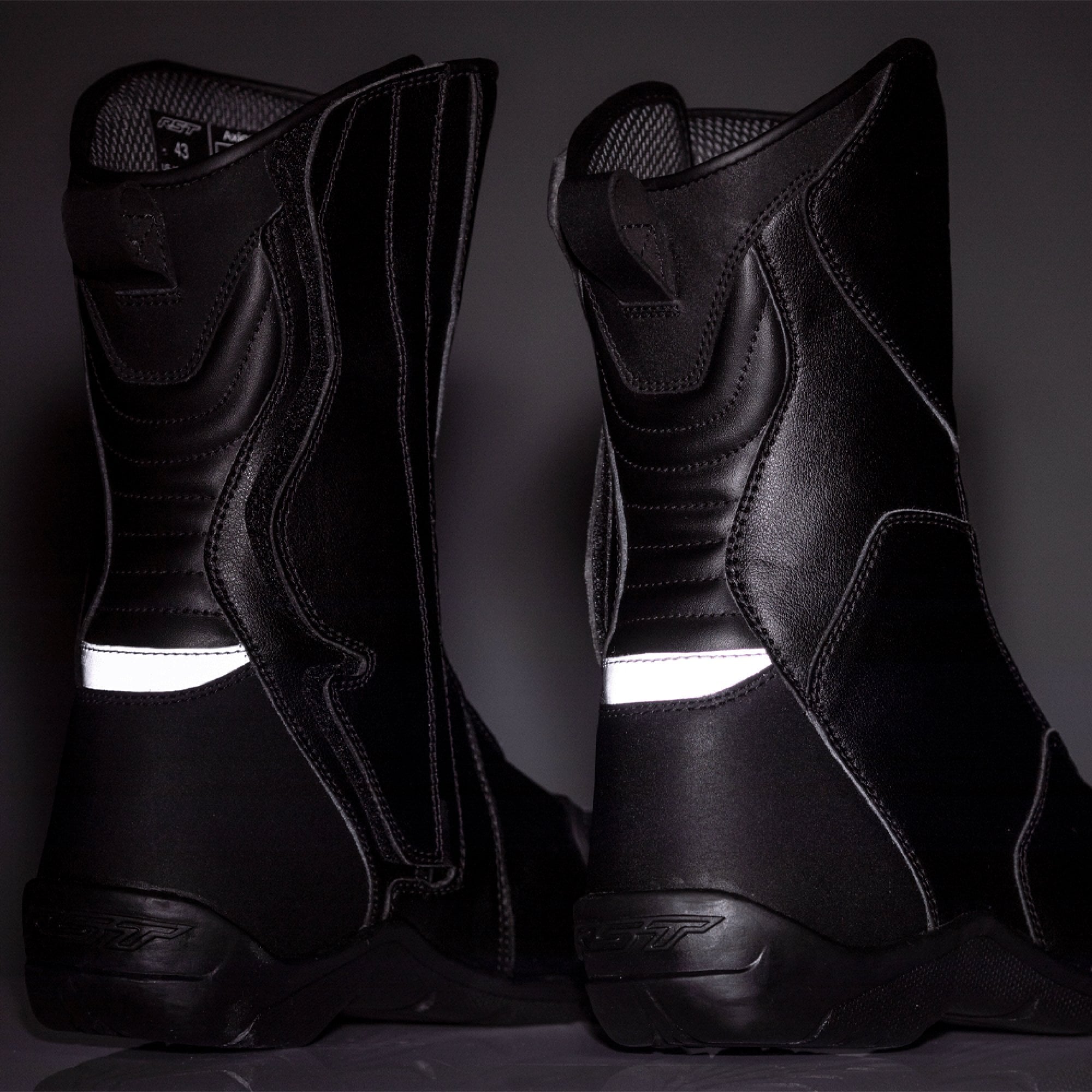 RST Women's Motorcycle Road Boots - Axiom CE Waterproof (Black)