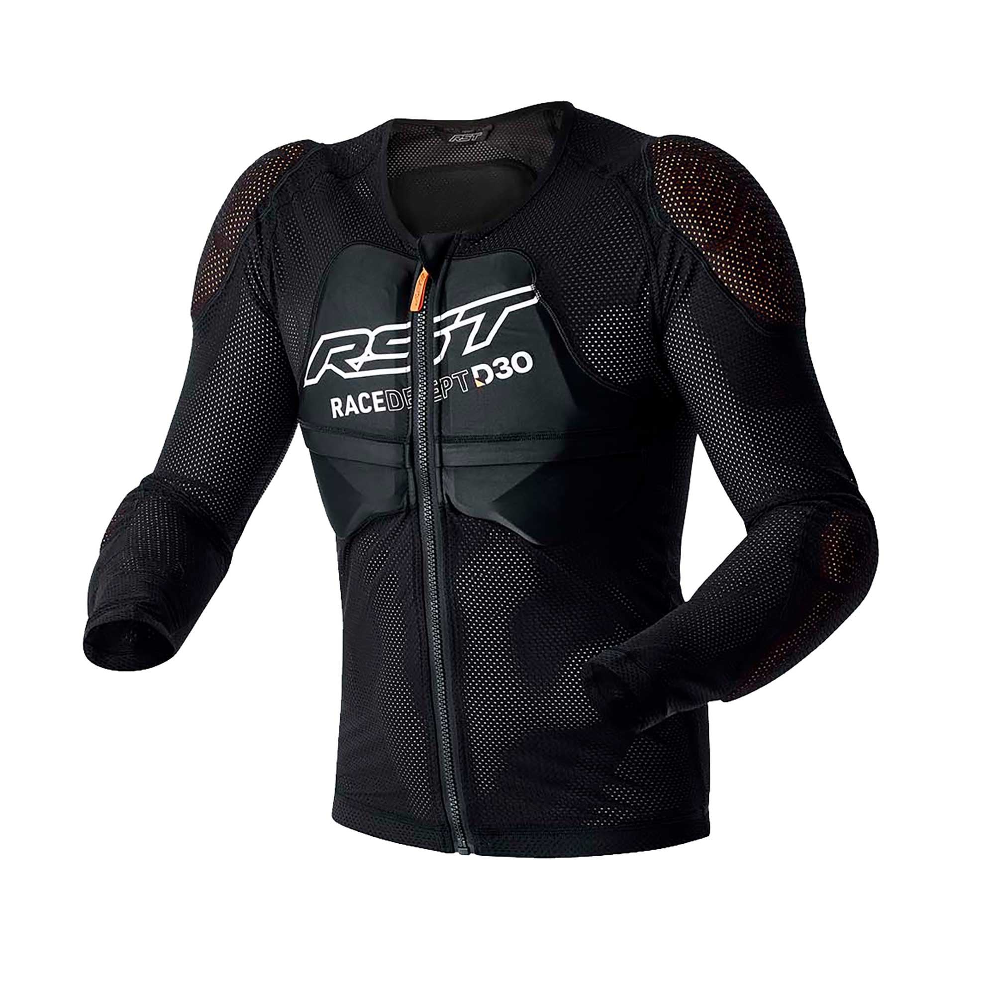 RST Motorcycle Protection Jacket - Race Dept D3O Armour Shirt (Black)