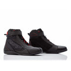 RST Motorcycle Road Short Boots - Frontier CE Riding Shoe (Black / Red)