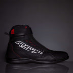 RST Motorcycle Road Short Boots - Frontier CE Riding Shoe (Black / Red)