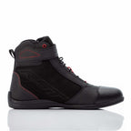 RST Motorcycle Road Short Boots - Frontier CE Riding Shoe (Black / Red)