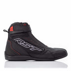 RST Motorcycle Road Short Boots - Frontier CE Riding Shoe (Black / Red)