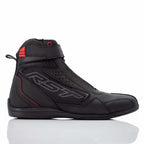 RST Motorcycle Road Short Boots - Frontier CE Riding Shoe (Black / Red)
