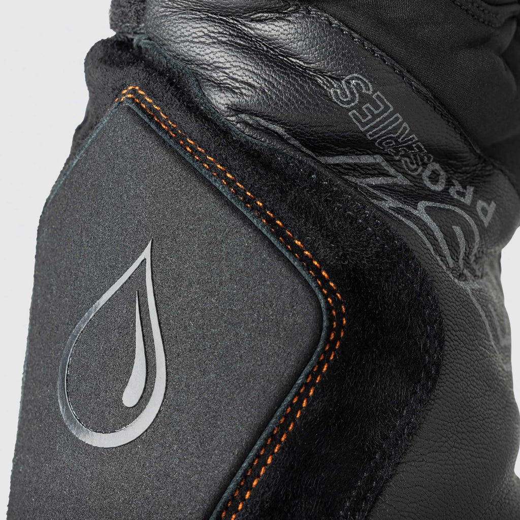 RST Women's Motorcycle Winter Gloves - Pro Series Artic D3O Waterproof Black / Black