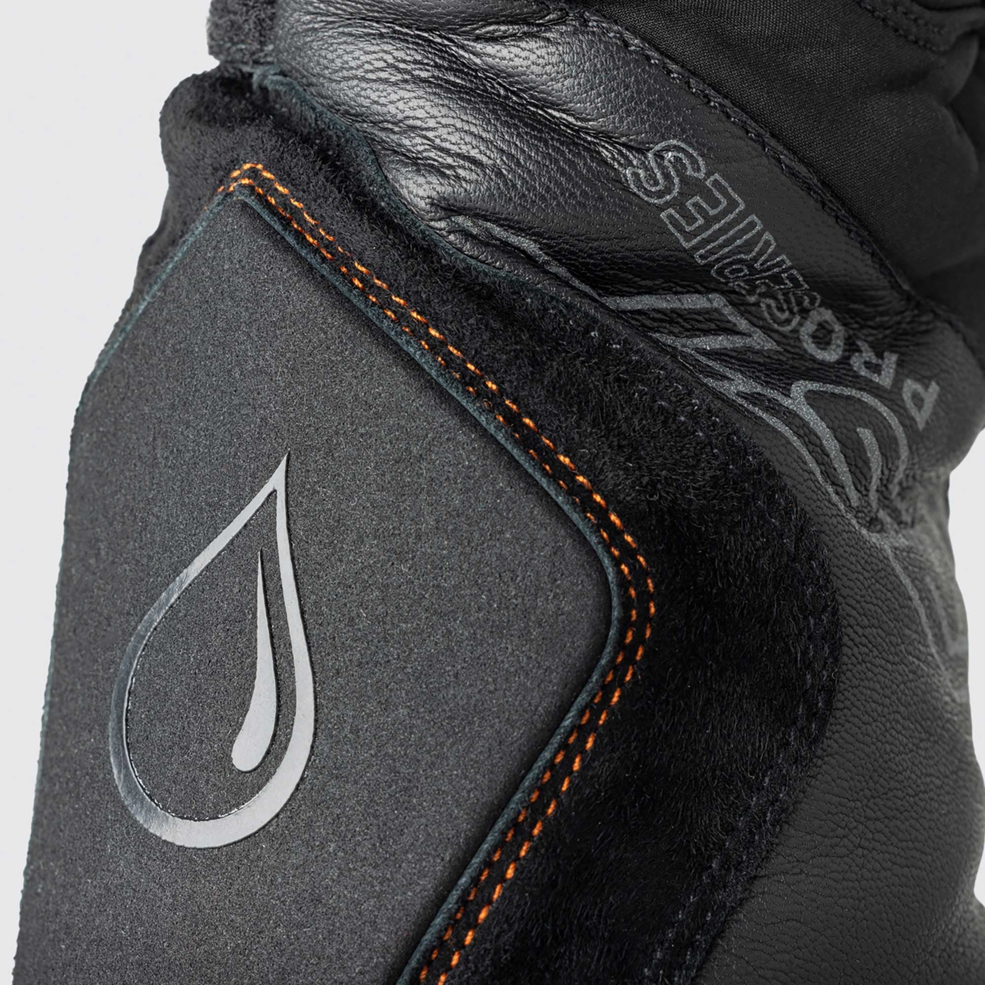 RST Women's Motorcycle Winter Gloves - Pro Series Artic D3O Waterproof Black / Black