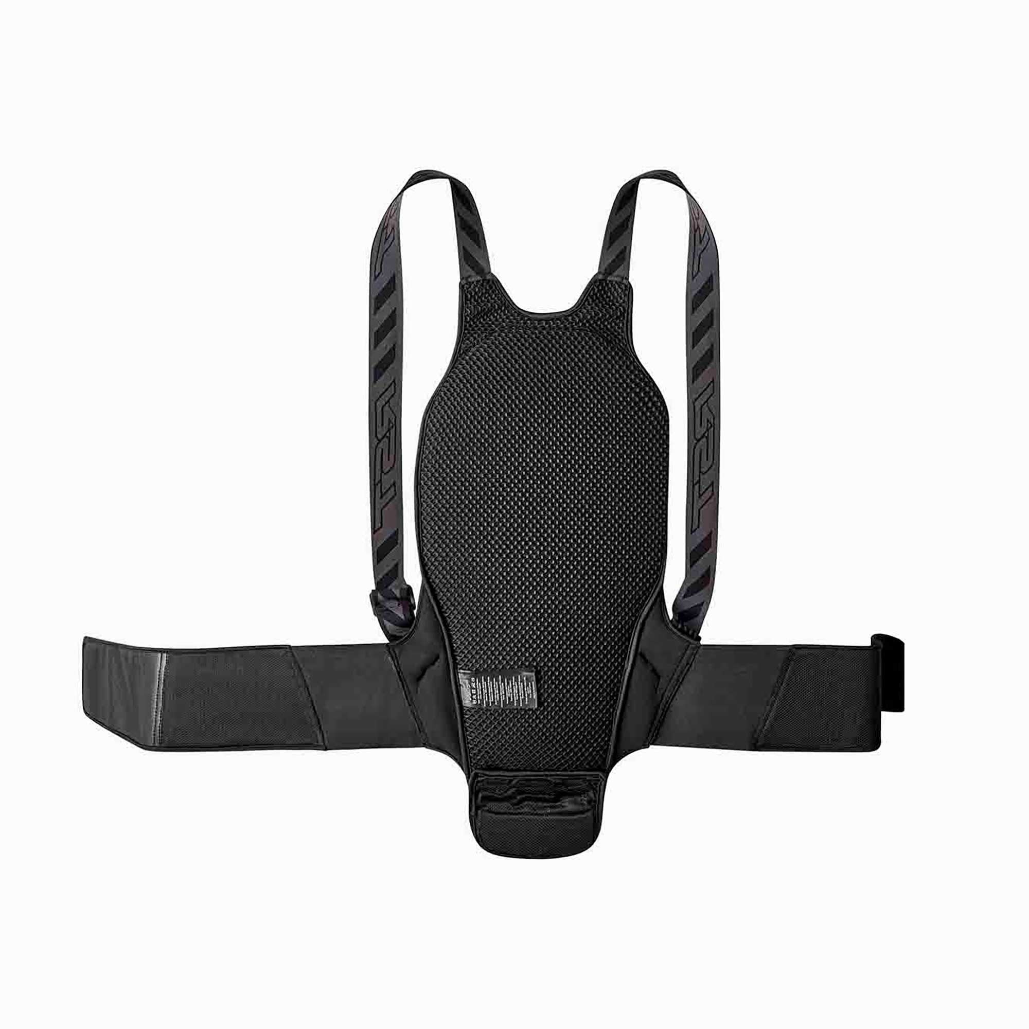 RST Motorcycle Back Protector - Race Dept D3O CE2 With Straps and Kidney Belt