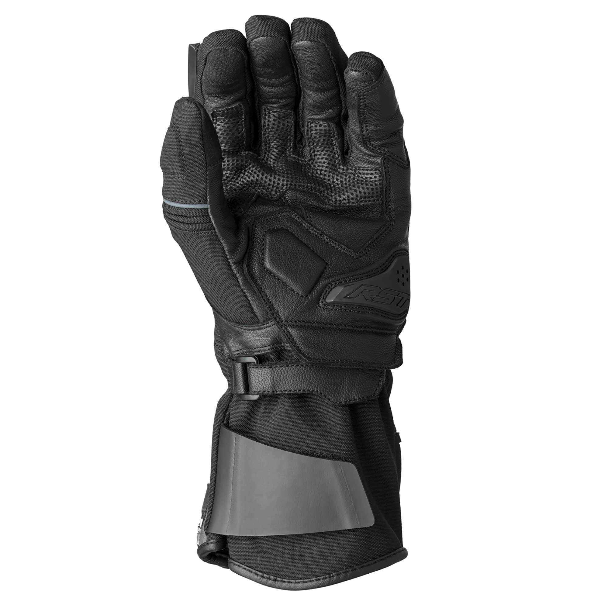 RST Motorcycle Winter Gloves - Pro Series Vega Laminated Waterproof (Black)