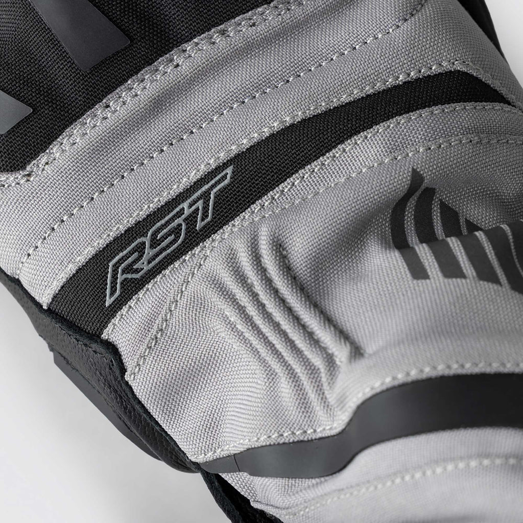 RST Motorcycle Winter Gloves - Pro Series Vega Laminated Waterproof (Silver / Black)