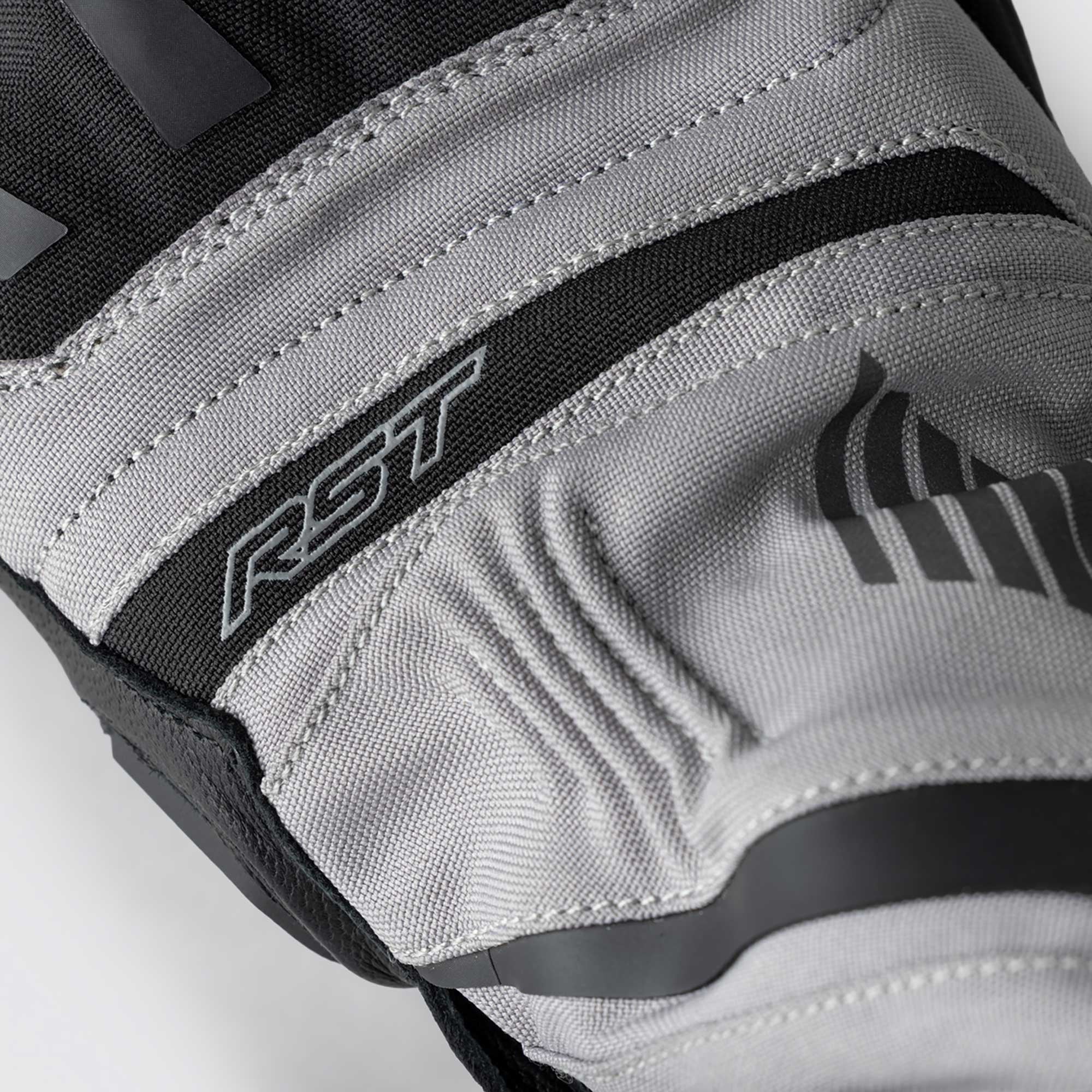 RST Motorcycle Winter Gloves - Pro Series Vega Laminated Waterproof (Silver / Black)