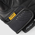 RST Motorcycle Sports Leather Short Gloves - Freestyle 3 D3O Armour (Black / White)