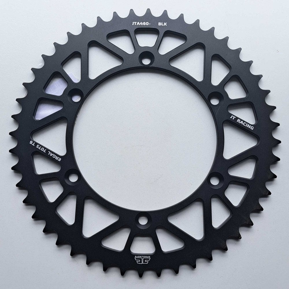 JT - Sprocket - Rear - JTA460/112U/TR107 - 520 - KX125 80-08, KX250 82-08, KXF250/450 06-26, RMZ250 04-06 - Black
