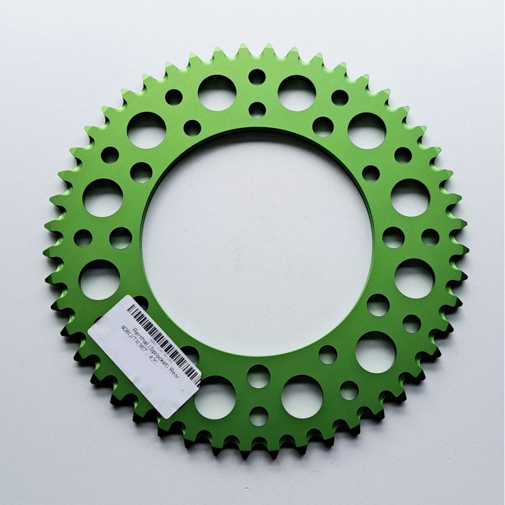 Renthal Rear Sprocket Ultralight 408U-420 - KX65 00-26, RM65 99-08