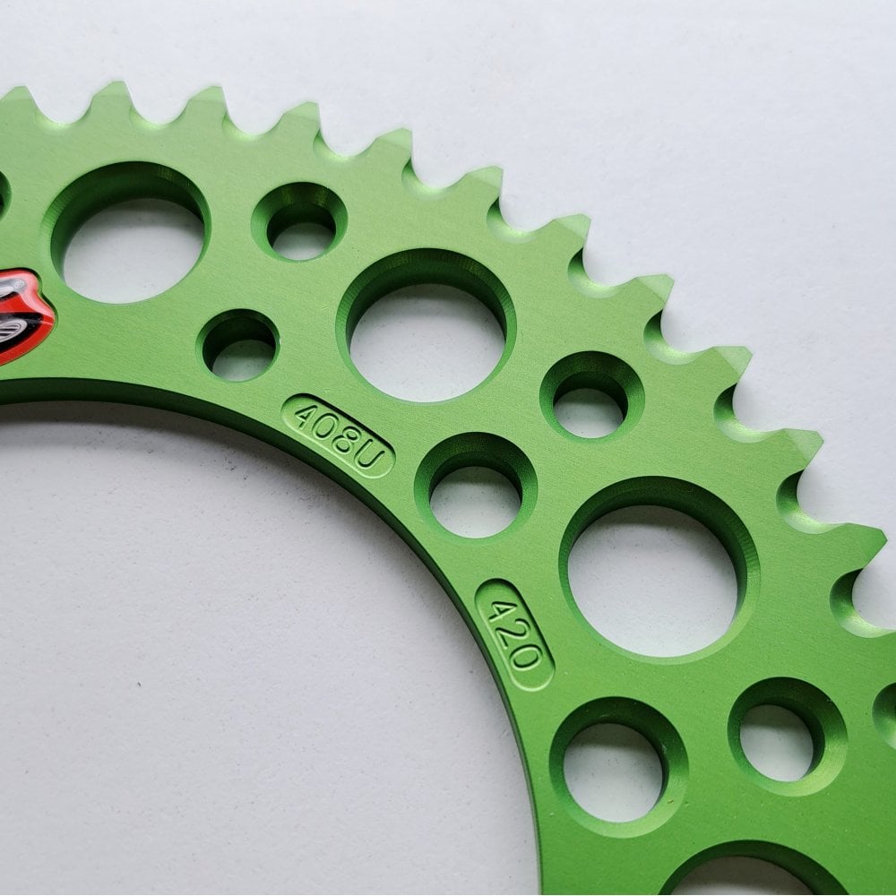 Renthal Rear Sprocket Ultralight 408U-420 - KX65 00-26, RM65 99-08
