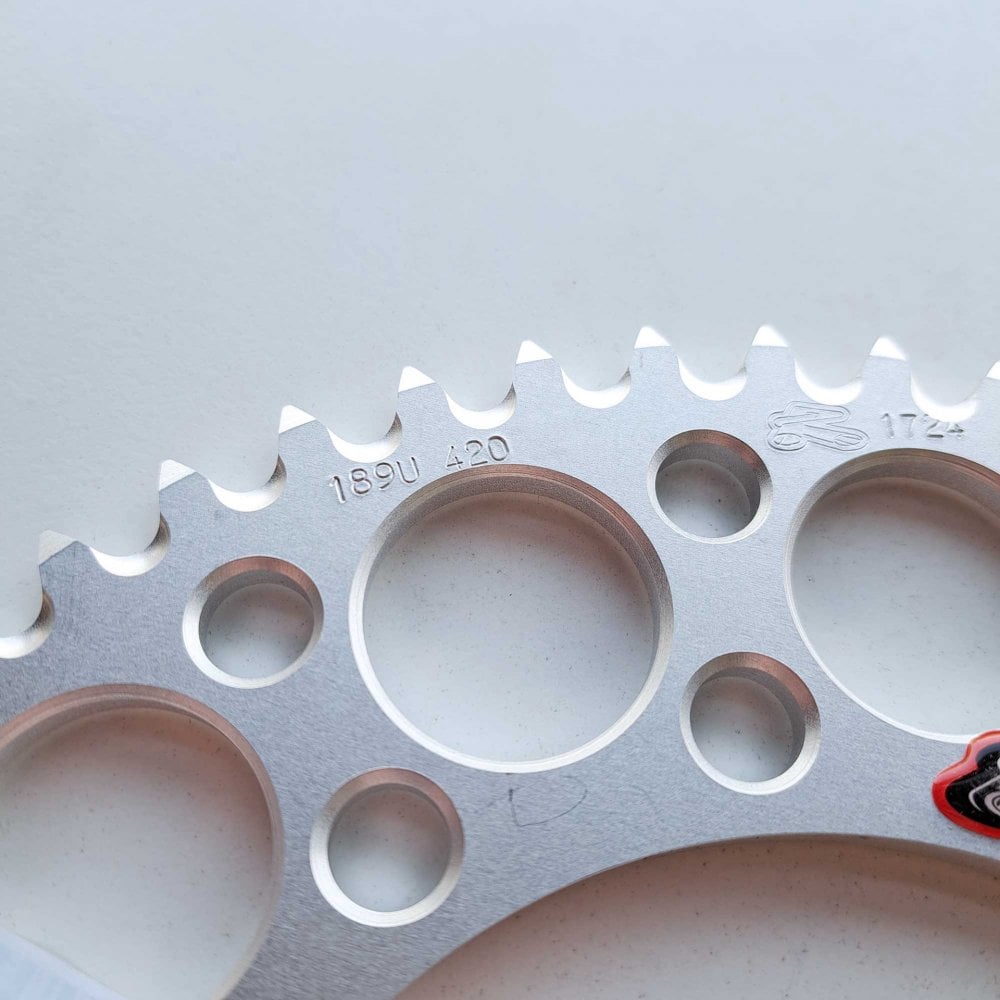 Renthal Rear Sprocket Ultralight 189U-420 - CR80 86-02, CR85 03-07, CRF150 07-26