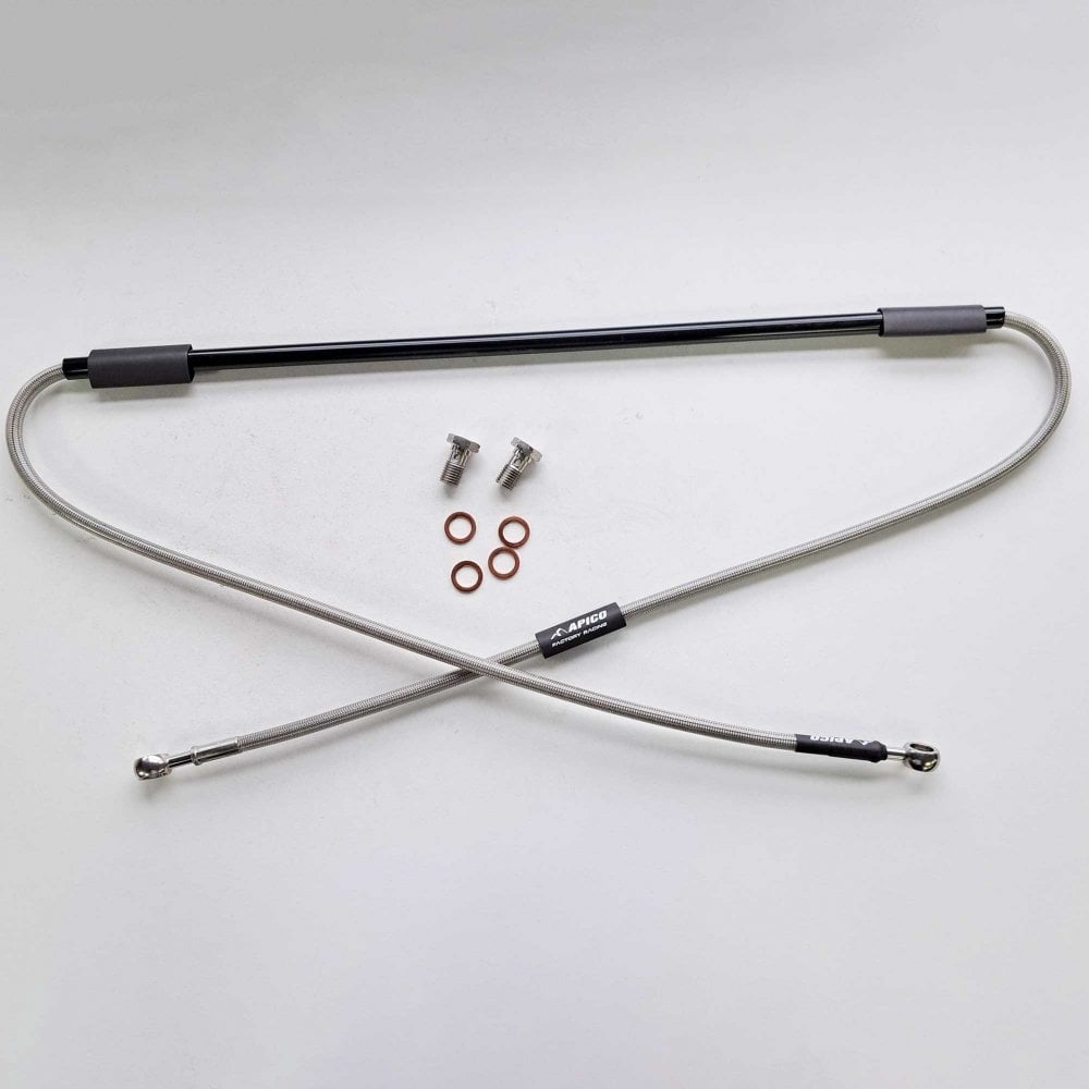 Apico - Brake Hose - Front - YZ80 93-01, YZ85 02-26