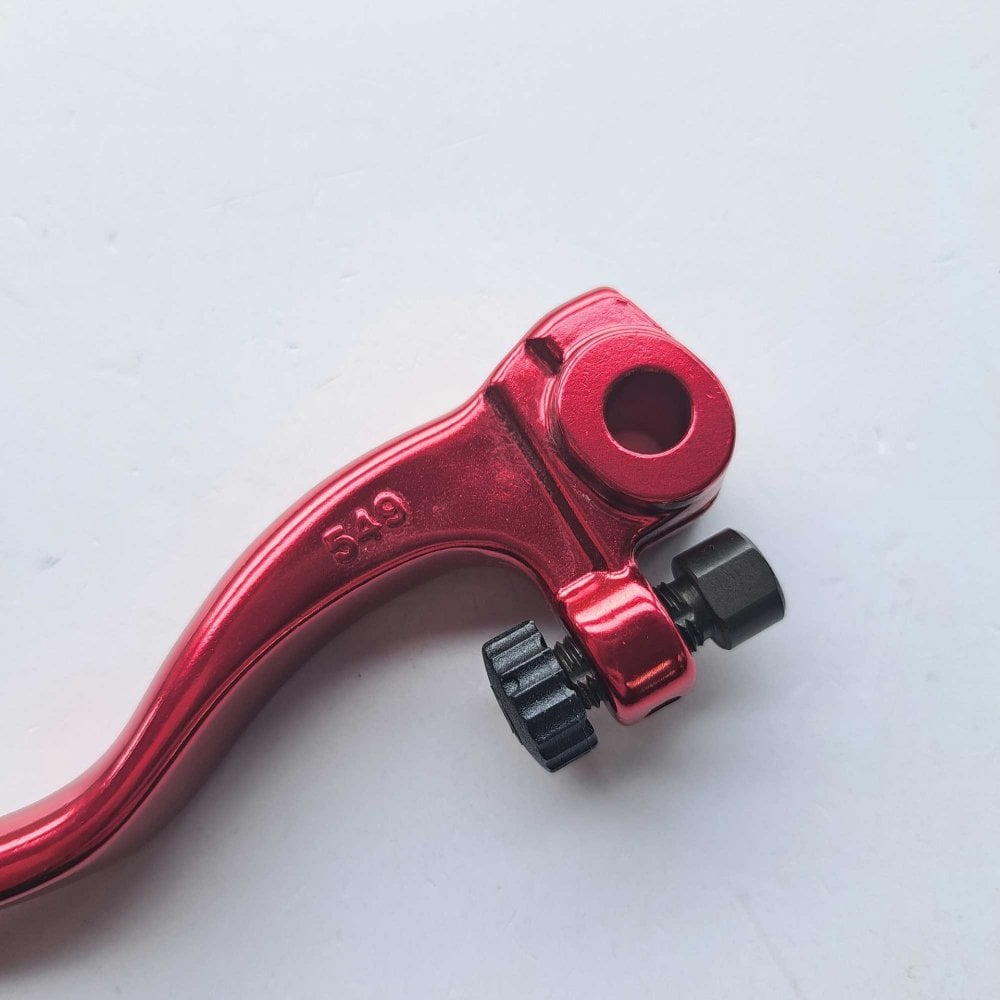 Apico - Front Brake Lever - LEB70 - Elite - Husqvarna TE150-300 22-26, FE250-501 22-26, Gas Gas MC125-300 24-26, MCF250-450 24-26, EC250/300 21-26, ECF250-350 21-26, ECF450/500 24-26, EX250/300 24-26, EXF250-450 24-26 (BRAKTEC)