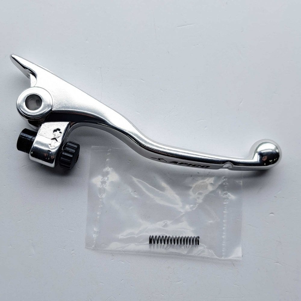 Apico - Front Brake Lever - LEB59 - Forged - KTM SX/SXF/EXC/EXCF 14-27, Husqvarna TC/FC 14-27, TE/FE 125-501 14-18  & 25-27, Gas Gas MC/MCF/EX/EXF 21-23, KXF450 24-27, STARK, Triumph, Sherco SE-R/F 15-27, TM 19-24