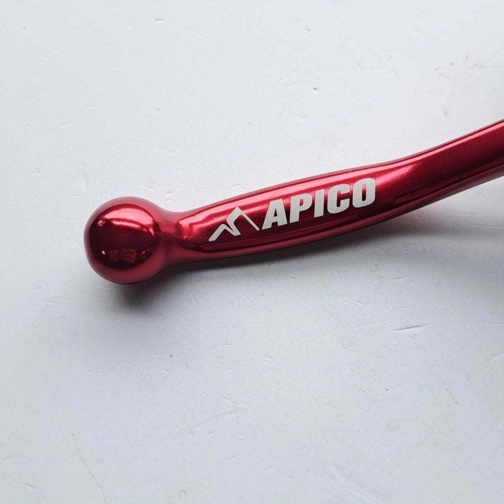 Apico - Front Brake Lever - LEB11 - CR80/85 98-07, CRF150 07-26, CR125/250 92-07, CR500 87-01, CRF250/450 02-06, CRF250X 04-19, CRF450X 05-18, Beta RR 06-26, Gas Gas EC/XC/ECF 00-20, RM125/250 96-03, DRZ400E 02-08, TM