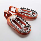 Apico - Foot Pegs - PRO-BITE - KTM SX/SXF 125-450 23-27, EXC/EXCF 125-450 24-27, Husqvarna TC/FC 125-450 23-27, TE/FE 125-450 24-27, TX300 23-27, FX350/450 23-27, Gas Gas 125-500 24-27, MCF250/450 FACTORY 23-27