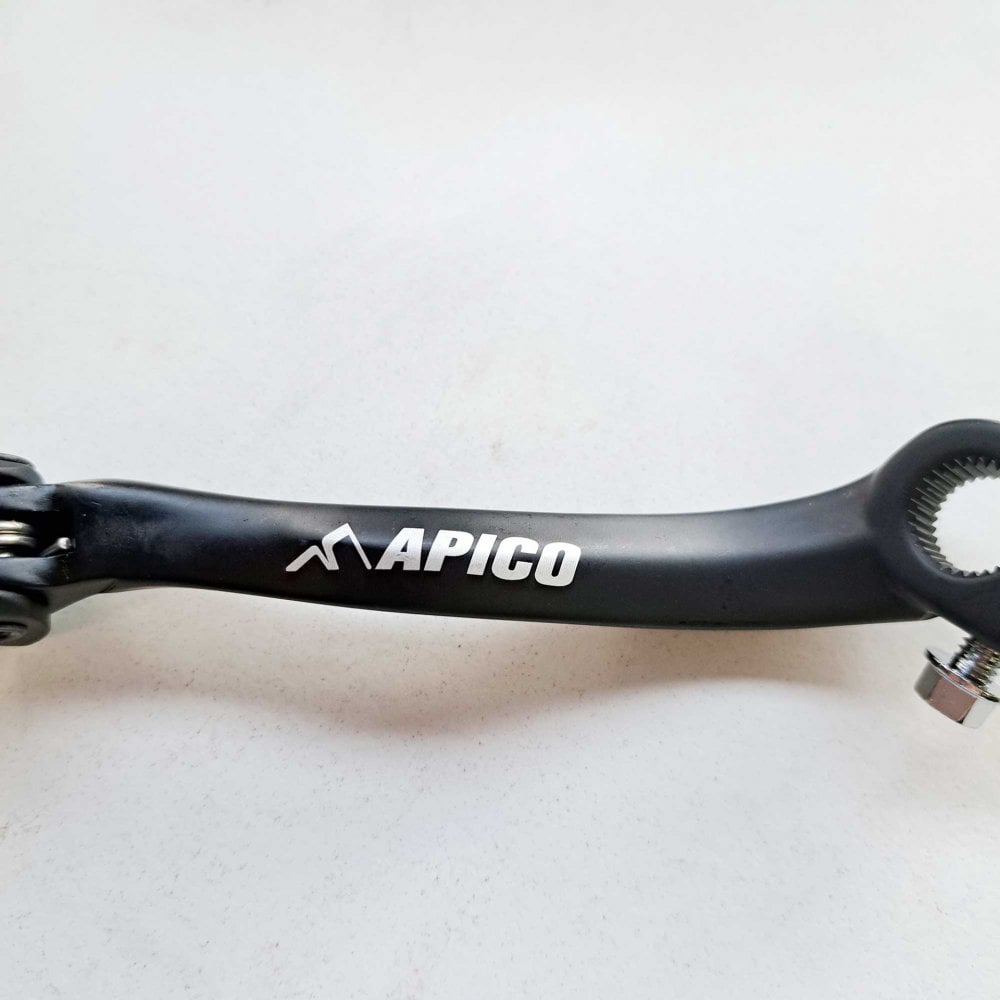 Apico - Gear Lever - Elite - CRF250 04-09, CRF250X 04-19 - Black w/Red