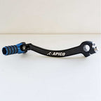 Apico - Gear Lever - Elite - YZF250 19-27, YZF450 18-27, WRF250 20-27, WRF450 19-27, YZF250X 20-27, YZF450X 19-27 - Black w/Blue