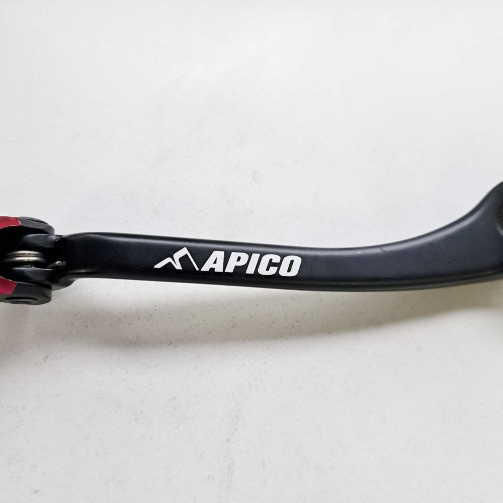 Apico - Gear Lever - Elite - CRF250 18-26, CRF450 17-26, CRF450X 19-26, CRF250RX 19-26, CRF450RX 17-26, CRF450L 19-20, CRF450RL 21-26 - Black w/Red