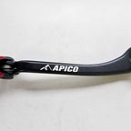 Apico Elite Gear Lever - CRF250 18-26, CRF450 17-26, CRF450X 19-26, CRF250RX 19-26, CRF450RX 17-26, CRF450L 19-20, CRF450RL 21-26 (Black/Red)