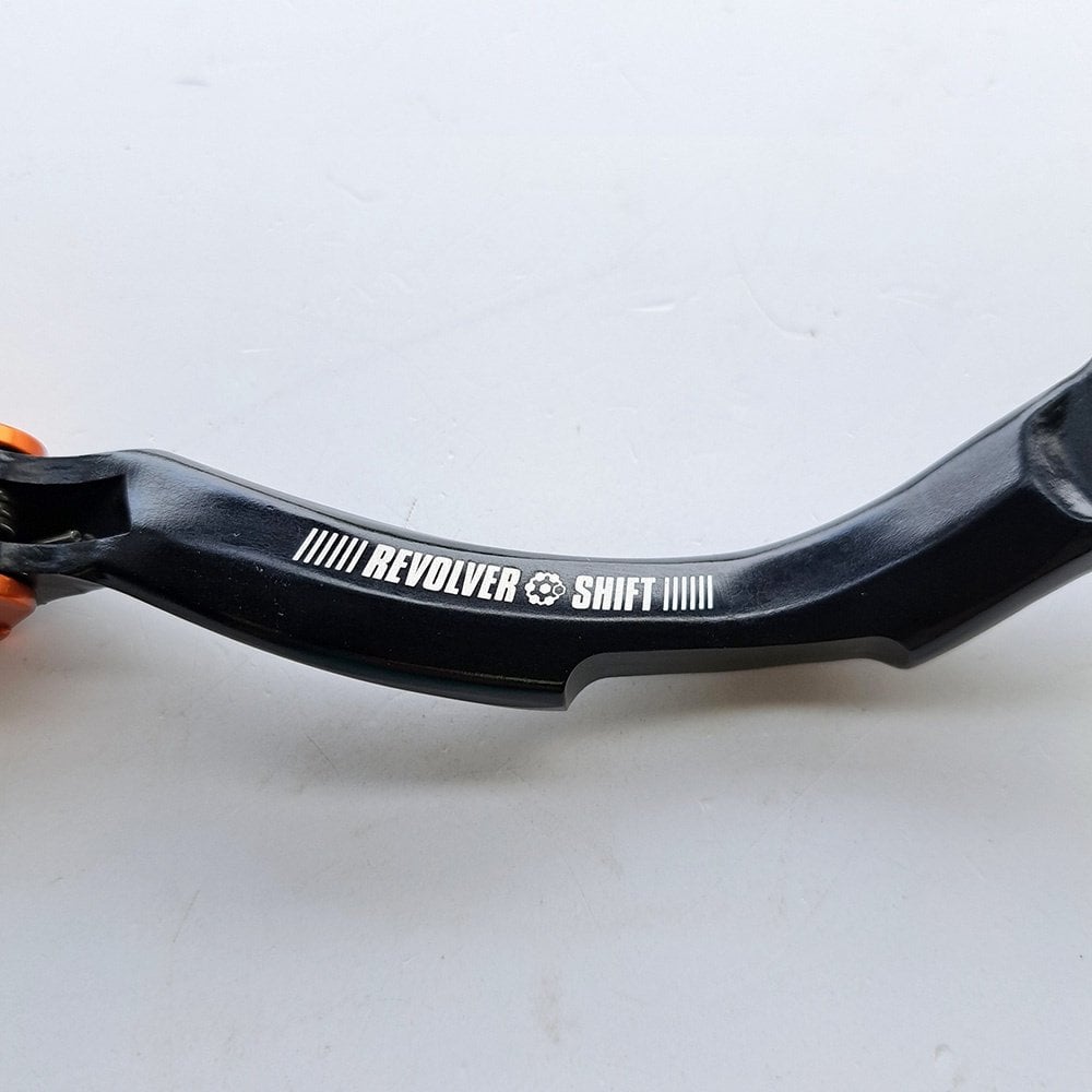 Zeta - Gear Lever - Revolver Adjustable - KTM SX85 03-17 - Black w/Orange