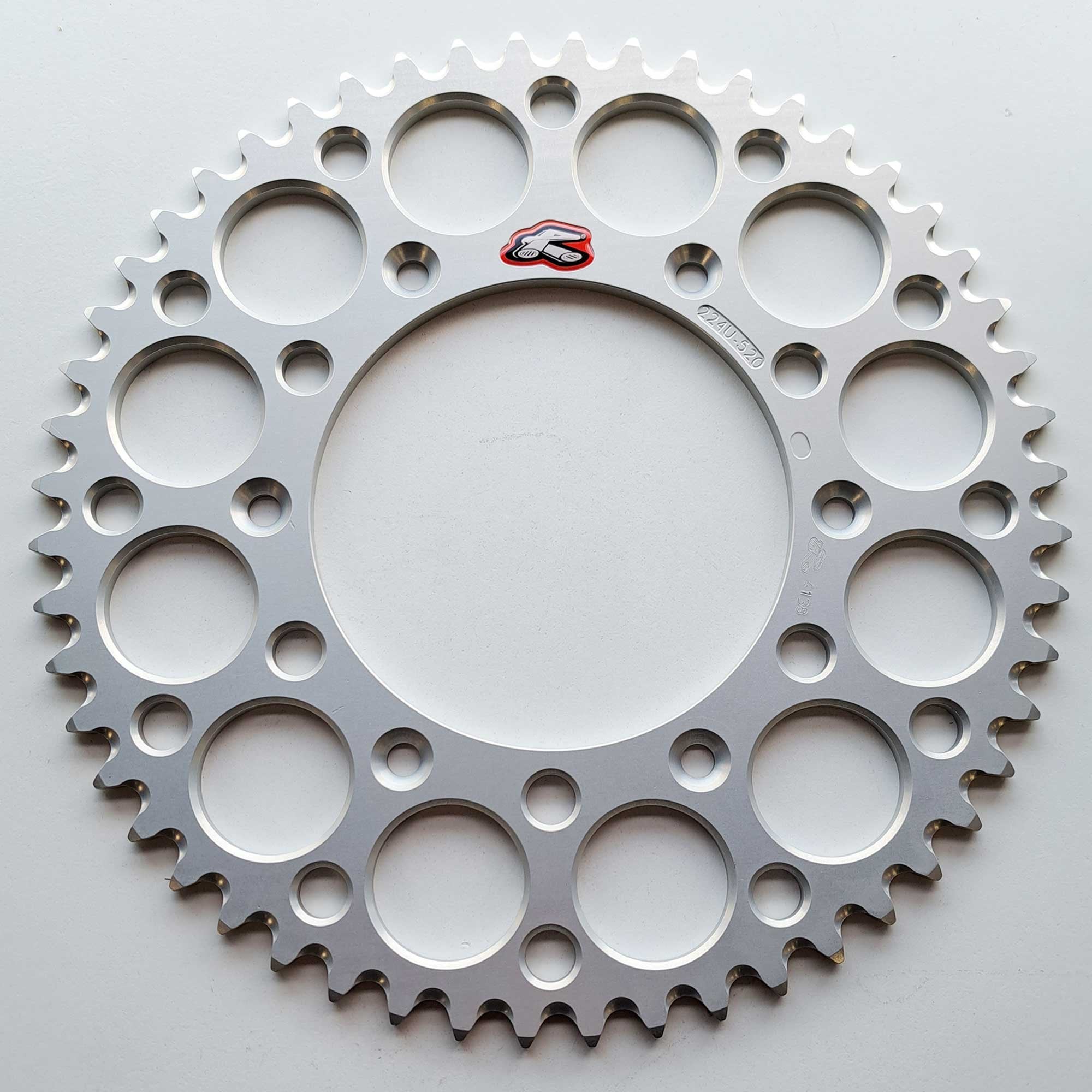 Renthal Rear Sprocket Ultralight 224U-520 - KTM 125-530 90-26, Husqvarna 125-501 14-26, Gas Gas 125-450 21-26, Triumph 250/450 24-26, STARK