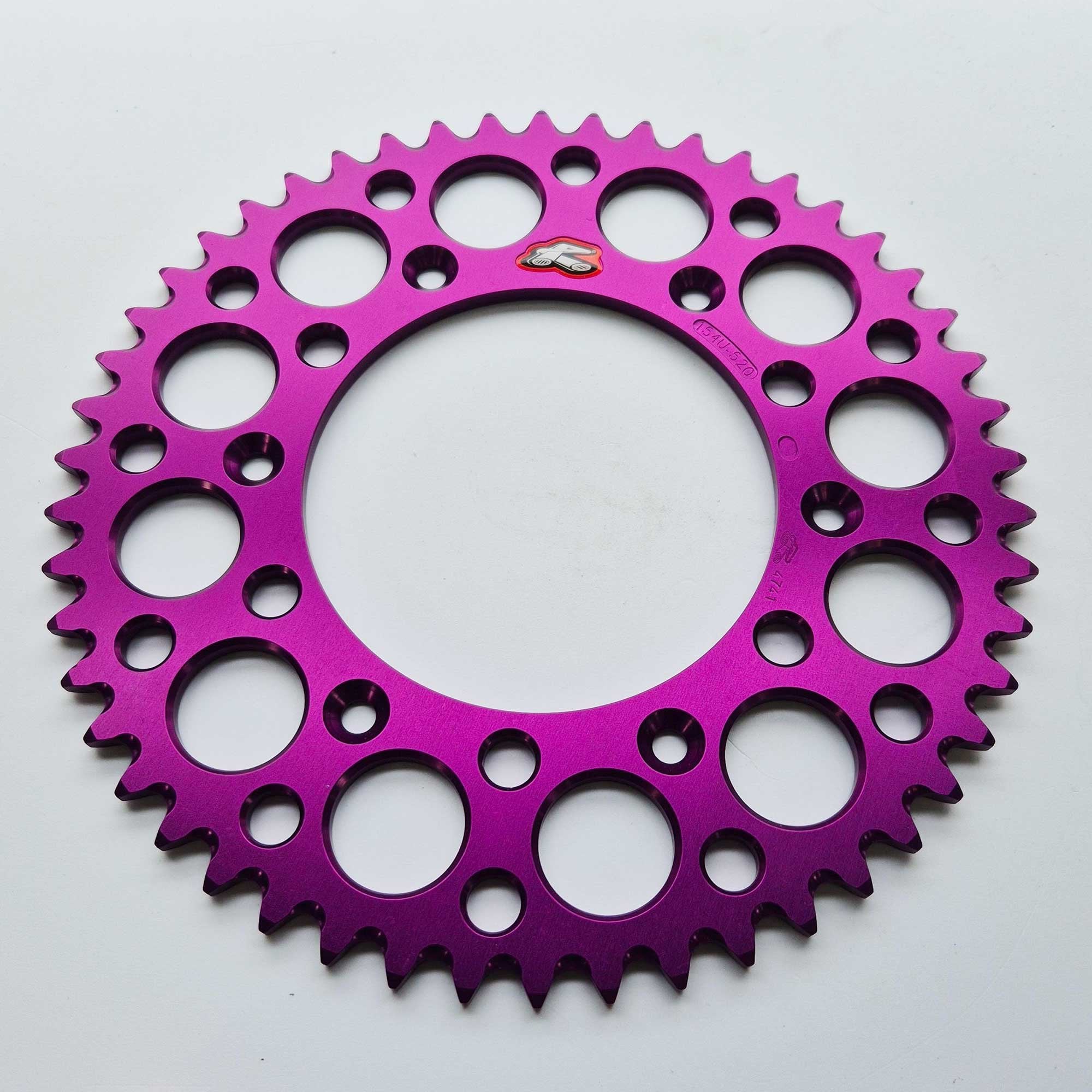 Renthal Rear Sprocket Ultralight 154U-520 - CR125 83-07, CR250 84-07, CR500 85-01, CRF250/450 02-26