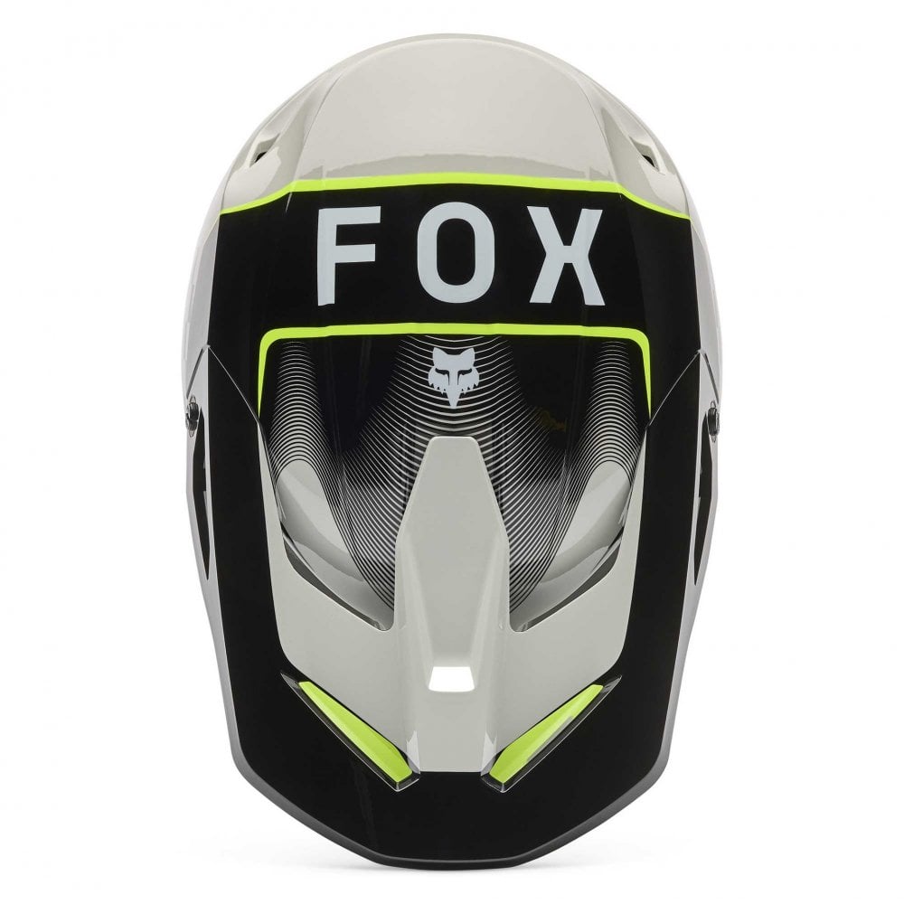 FOX MX | Enduro Helmet - V1 COLLECT (Grey/Yellow/Black)