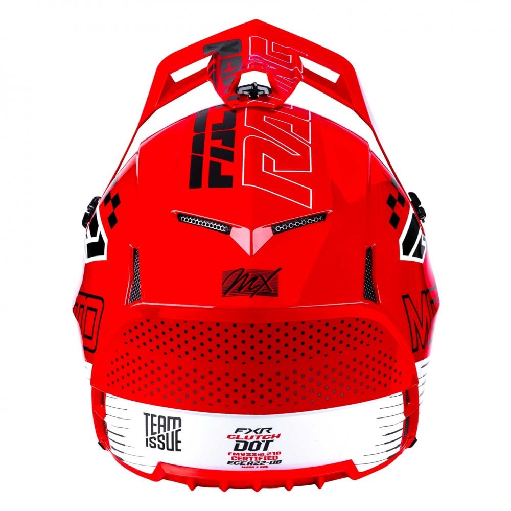 FXR (MX26) Helmet - Clutch - RACE DIV (Red)