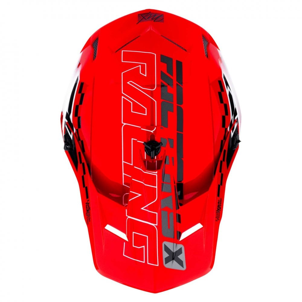FXR (MX26) Helmet - Clutch - RACE DIV (Red)