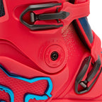 FOX Racing Motocross Boots - Instinct 2.0 VISION A1 Limited Edition (Neon Pink/Peach/Black/Blue)