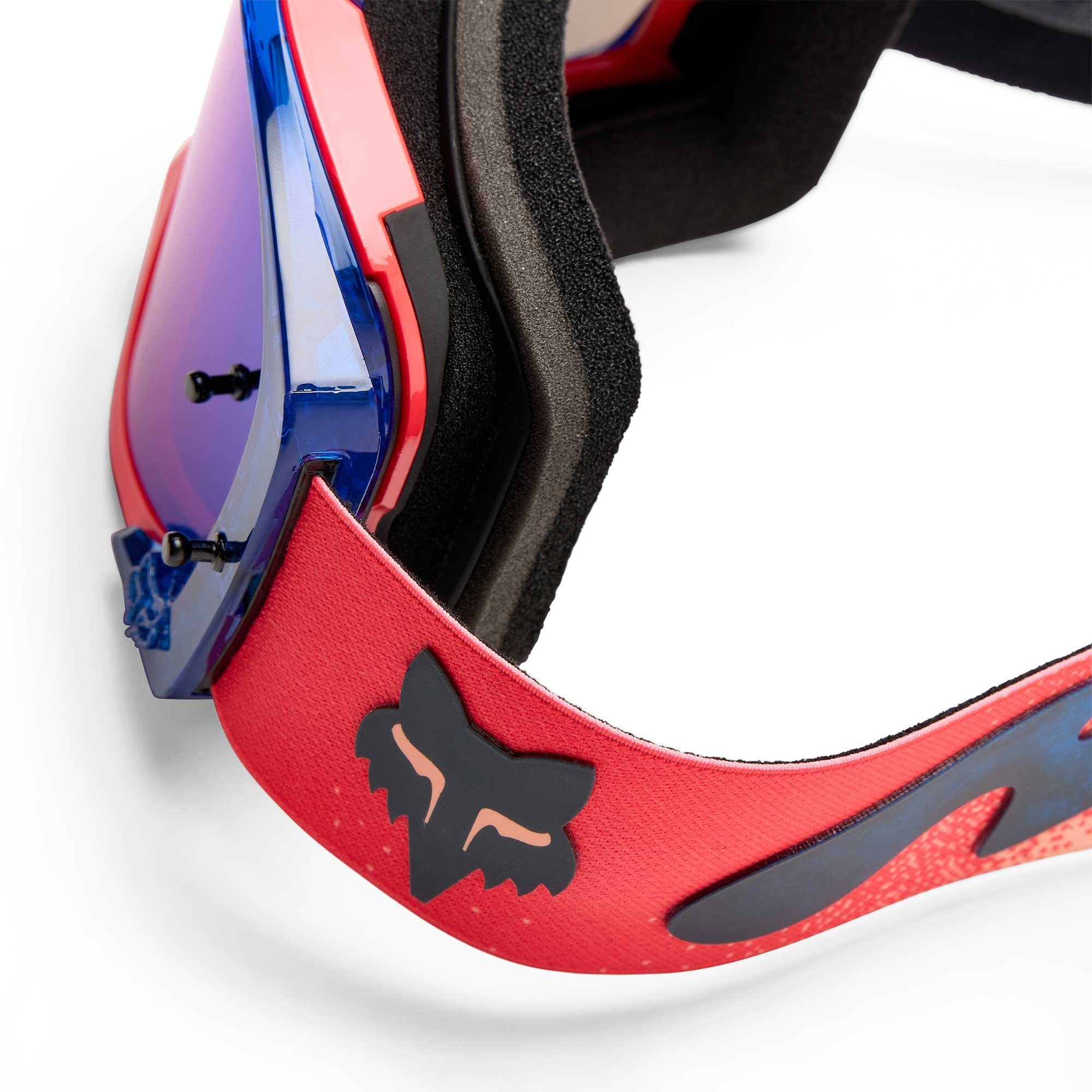 FOX Racing MX | MTB Goggles - VUE VISION A1 Limited Edition (Neon Pink/Peach/Black/Blue)