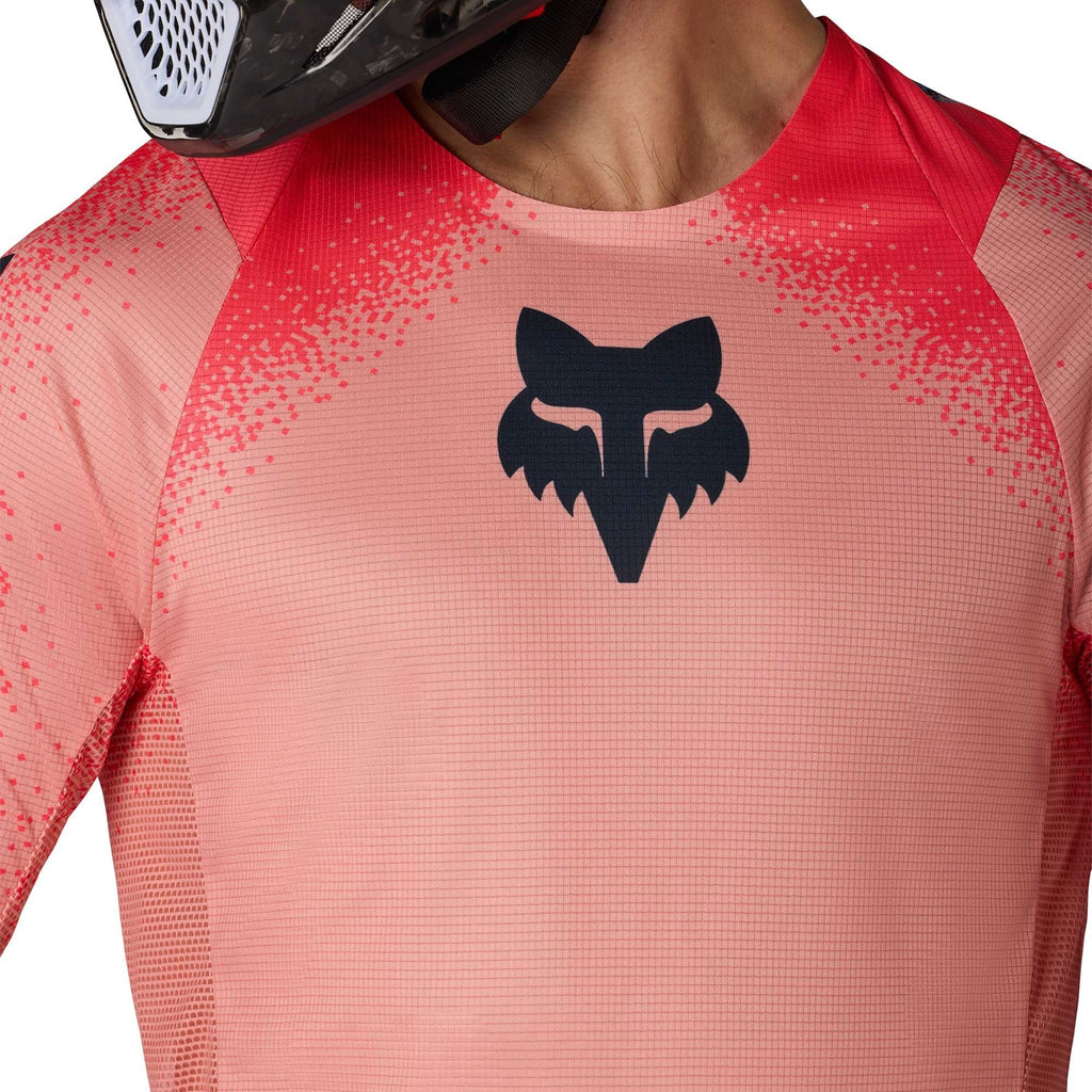 FOX (Limited Edition) MX Jersey - FlexAir VISION A1 (Neon Pink/Peach/Black/Blue)