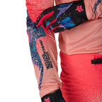 FOX (Limited Edition) MX Jersey - FlexAir VISION A1 (Neon Pink/Peach/Black/Blue)