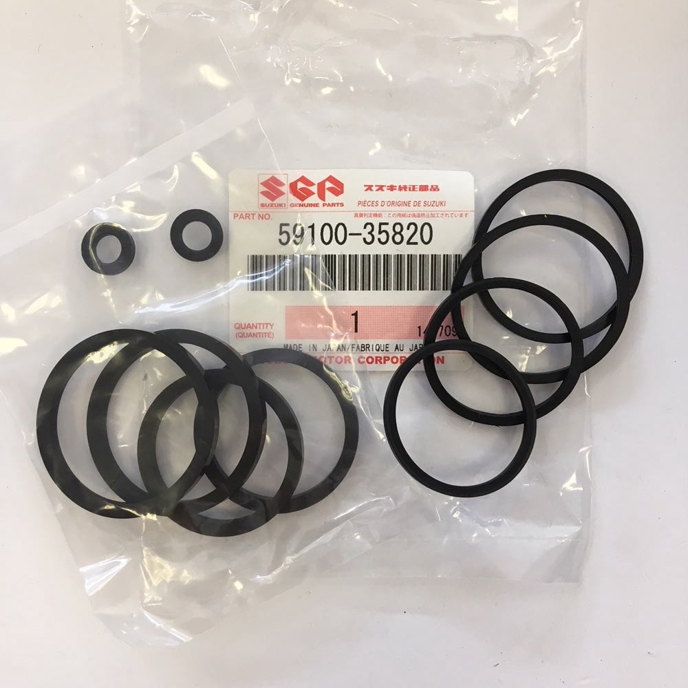 Suzuki Genuine Part - Seal Set, Front Caliper Piston - 59100-35820-000