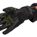 RST Motorcycle Vented Short Gloves - Urban Air 3 Mesh CE (Black / Flo Yellow)