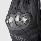 RST Women's Motorcycle Short Vented Gloves - Jetstream (Black / Black)