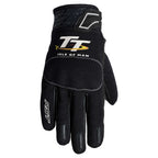 RST Motorcycle Urban Short Gloves - IOM TT Team Evo CE (Black / White)