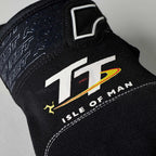 RST Motorcycle Urban Short Gloves - IOM TT Team Evo CE (Black / White)