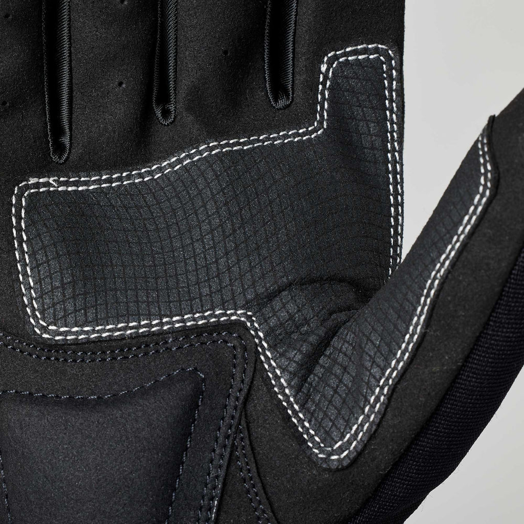 RST Motorcycle Urban Short Gloves - IOM TT Team Evo CE (Black / White)