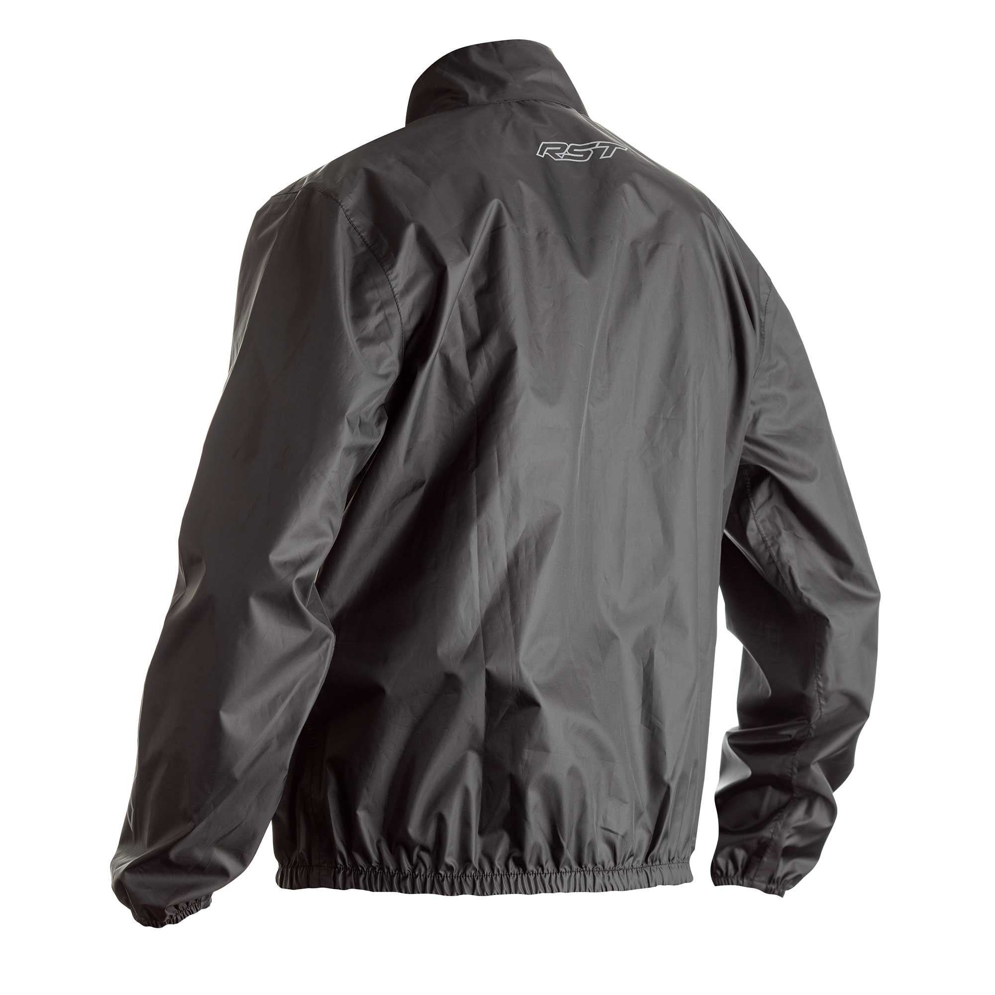 RST Motorcycle Waterproof Rain Jacket - Lightweight WP (Black)