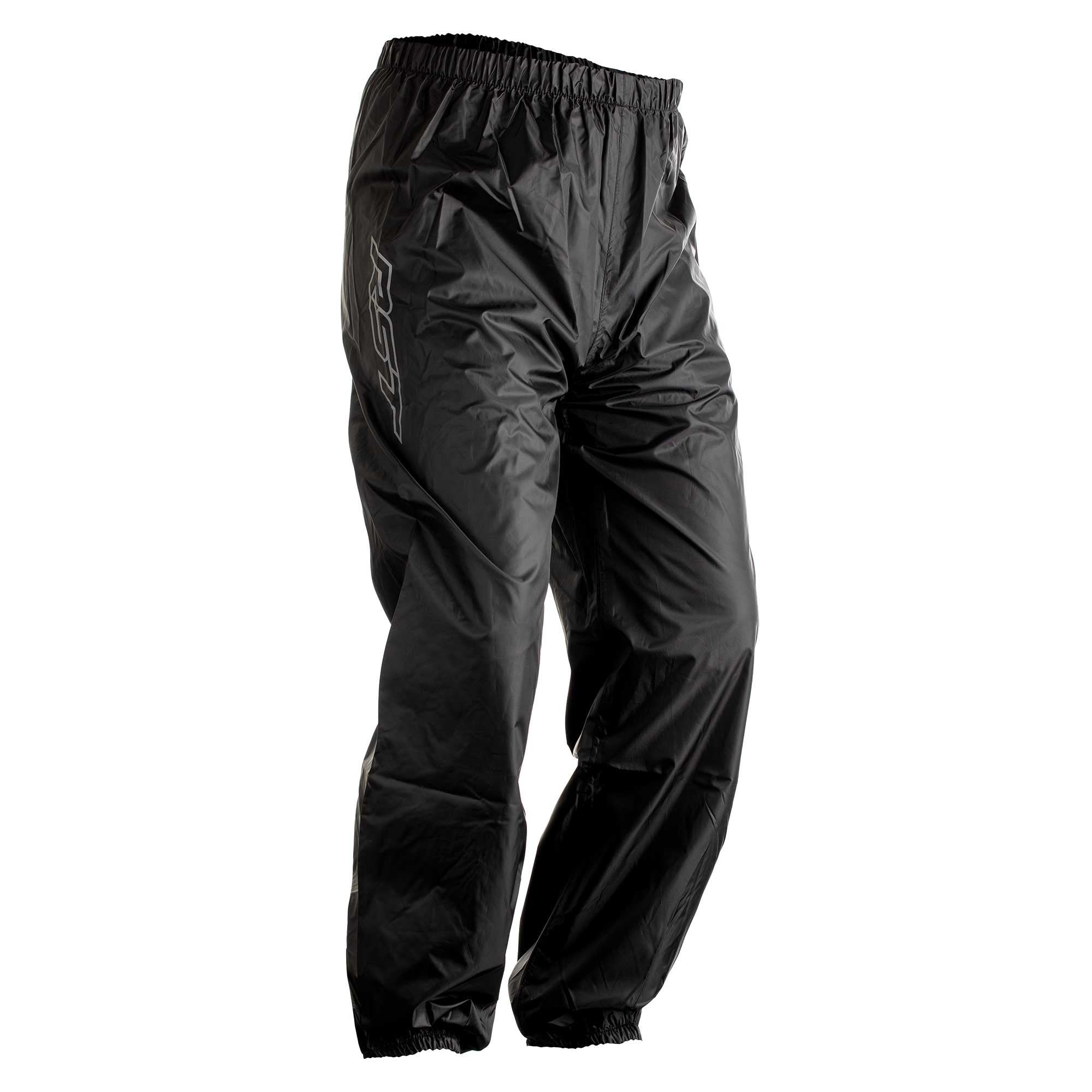 RST Motorcycle Waterproof Rain Pant - Lightweight WP (Black)